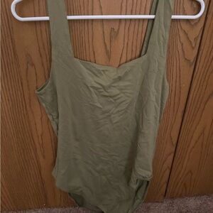 Old Navy Olive Green Bodysuit